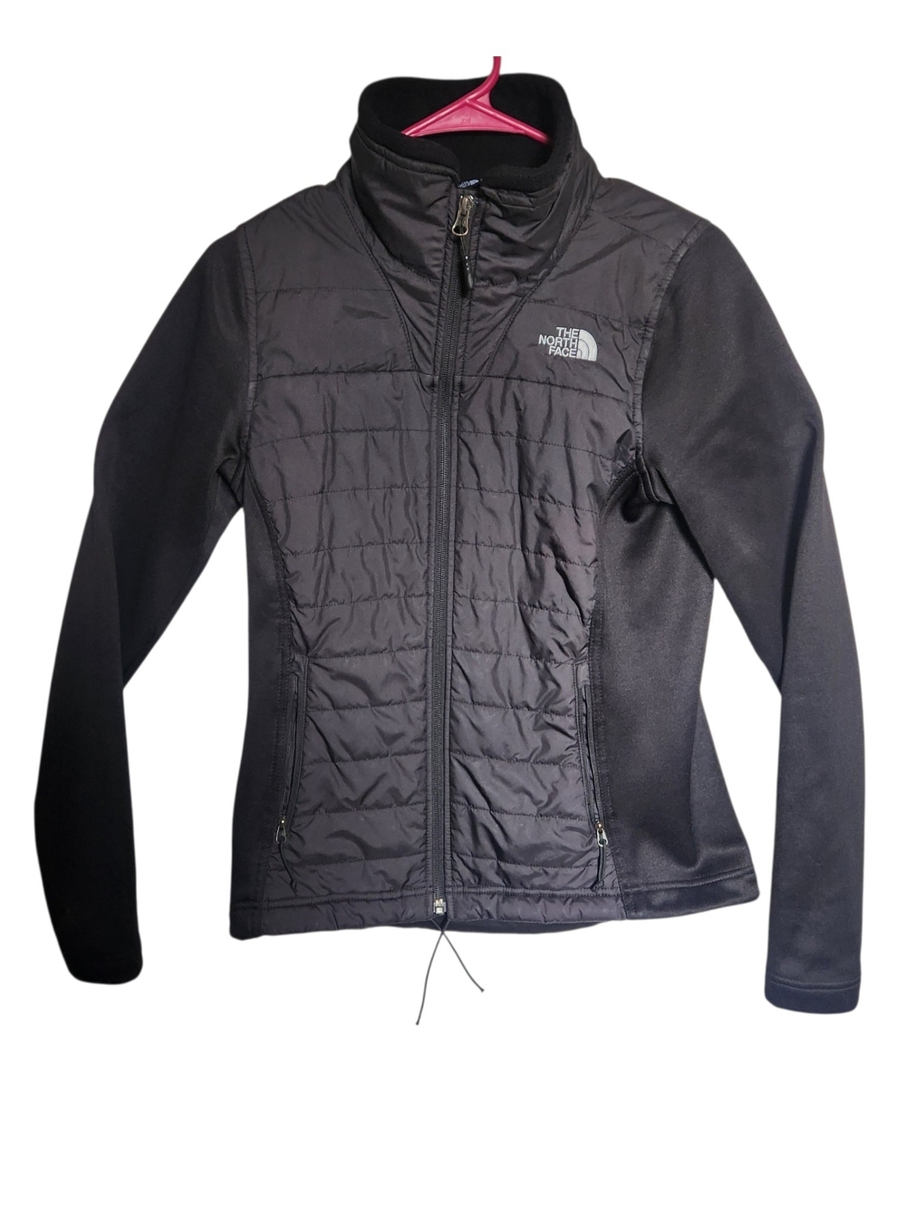 The North Face Women's Black Hybrid Insulated Puffer Jacket